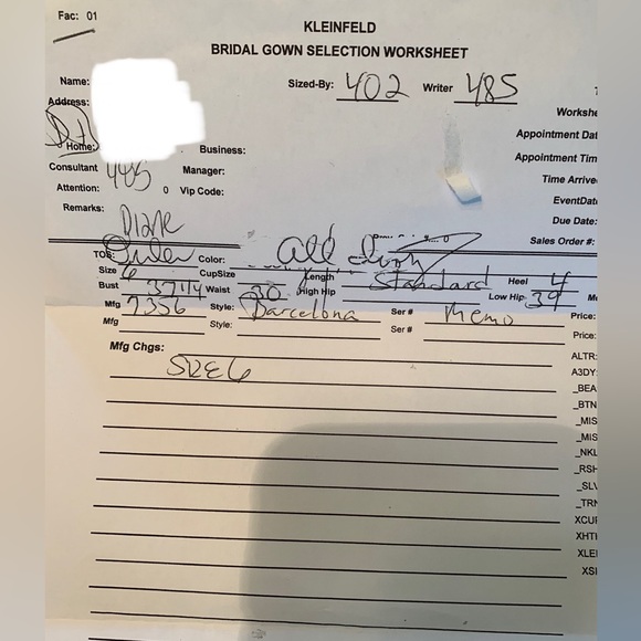 Randy Fenoli Barcalona Wedding Dress - Picture 8 of 8